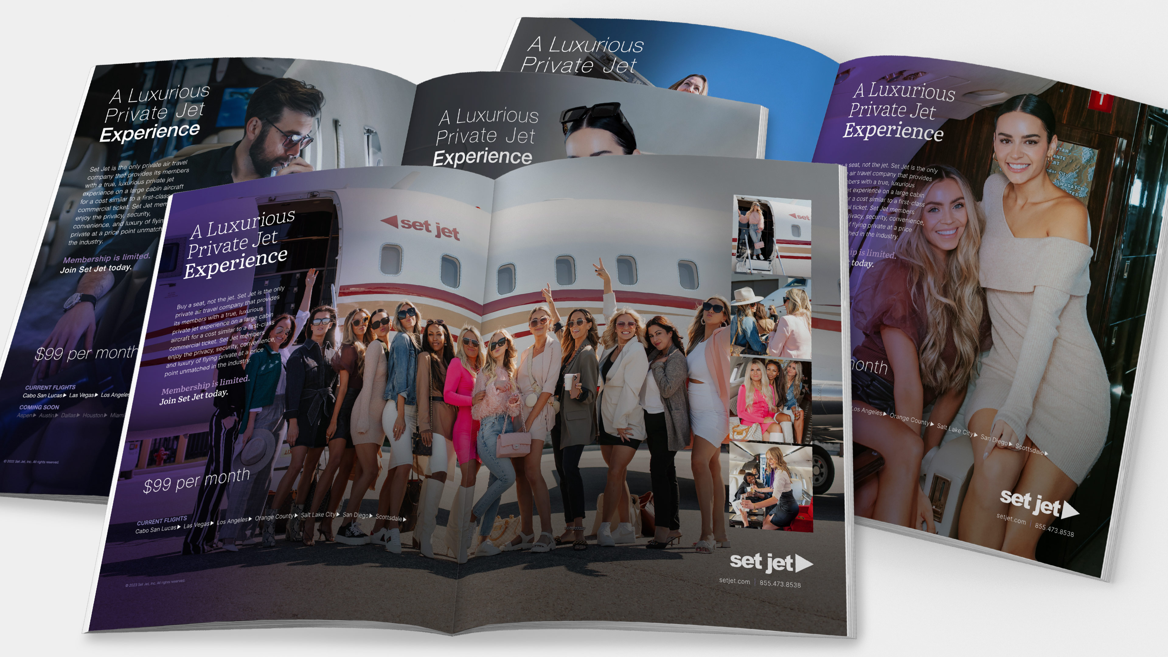 Set Jet Privte Jet Ads