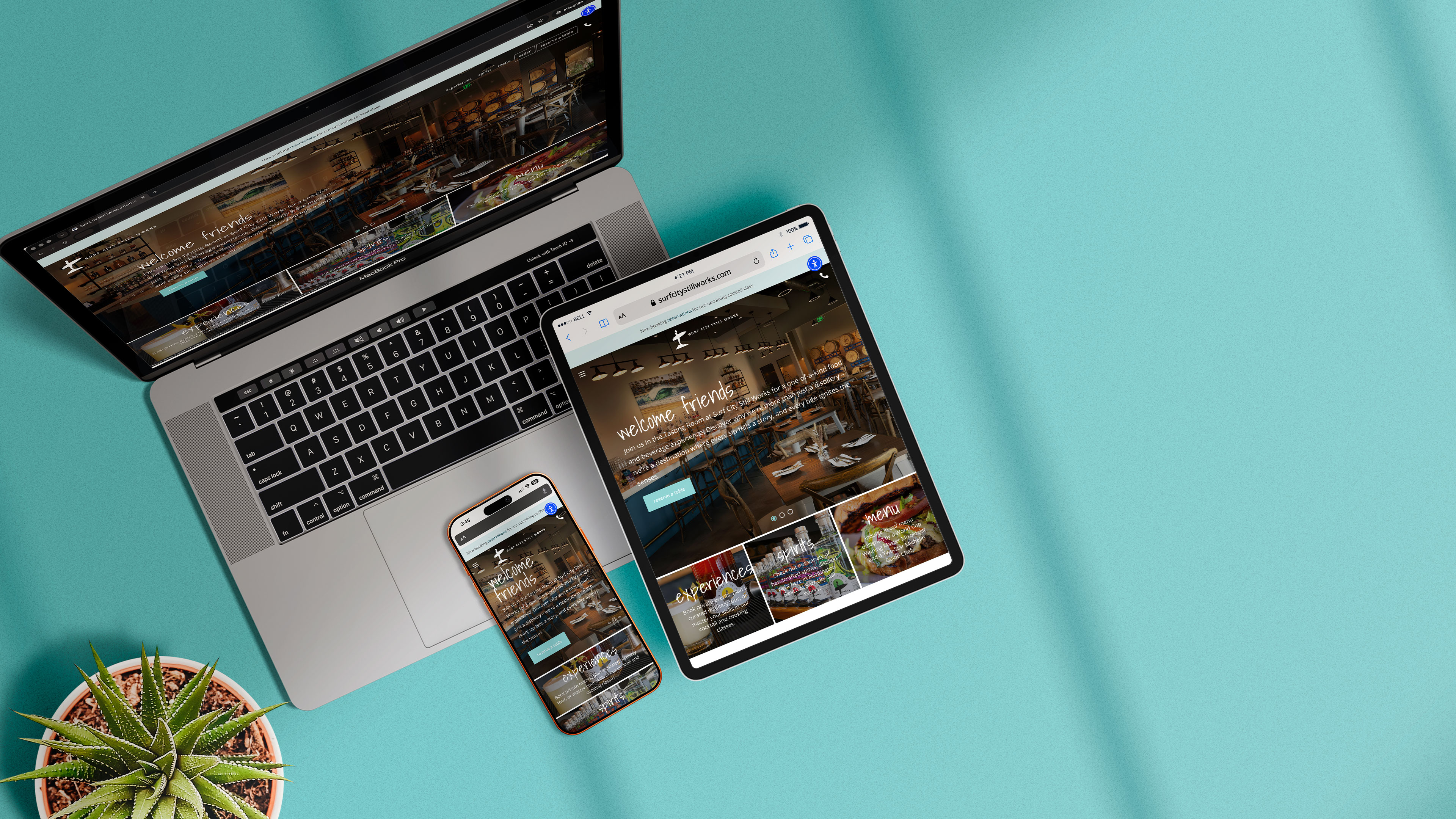 Surf City Still Works Website Design