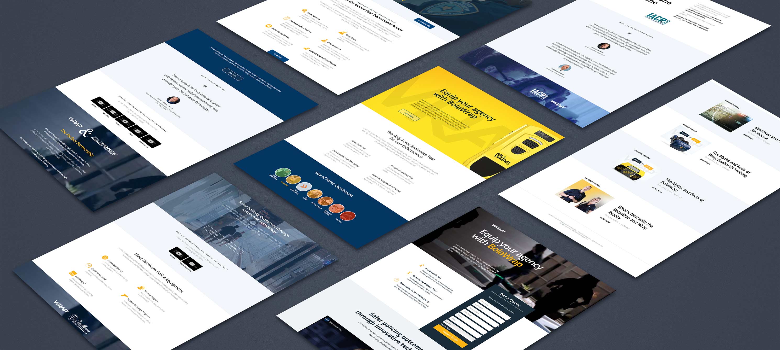 WRAP B2B Landing Page Campaigns