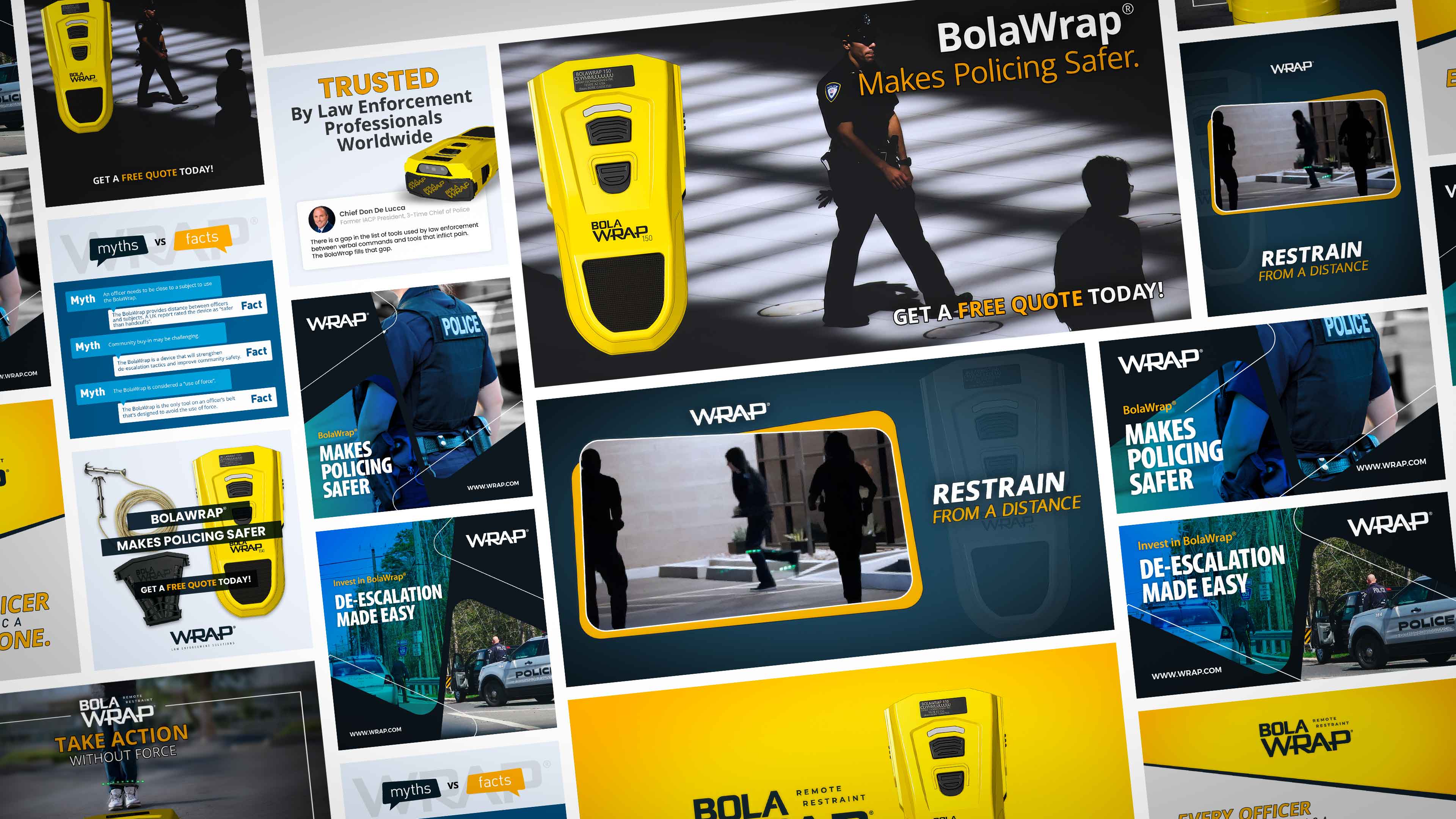 WRAP Facebook Ads and Google Remarketing Ads