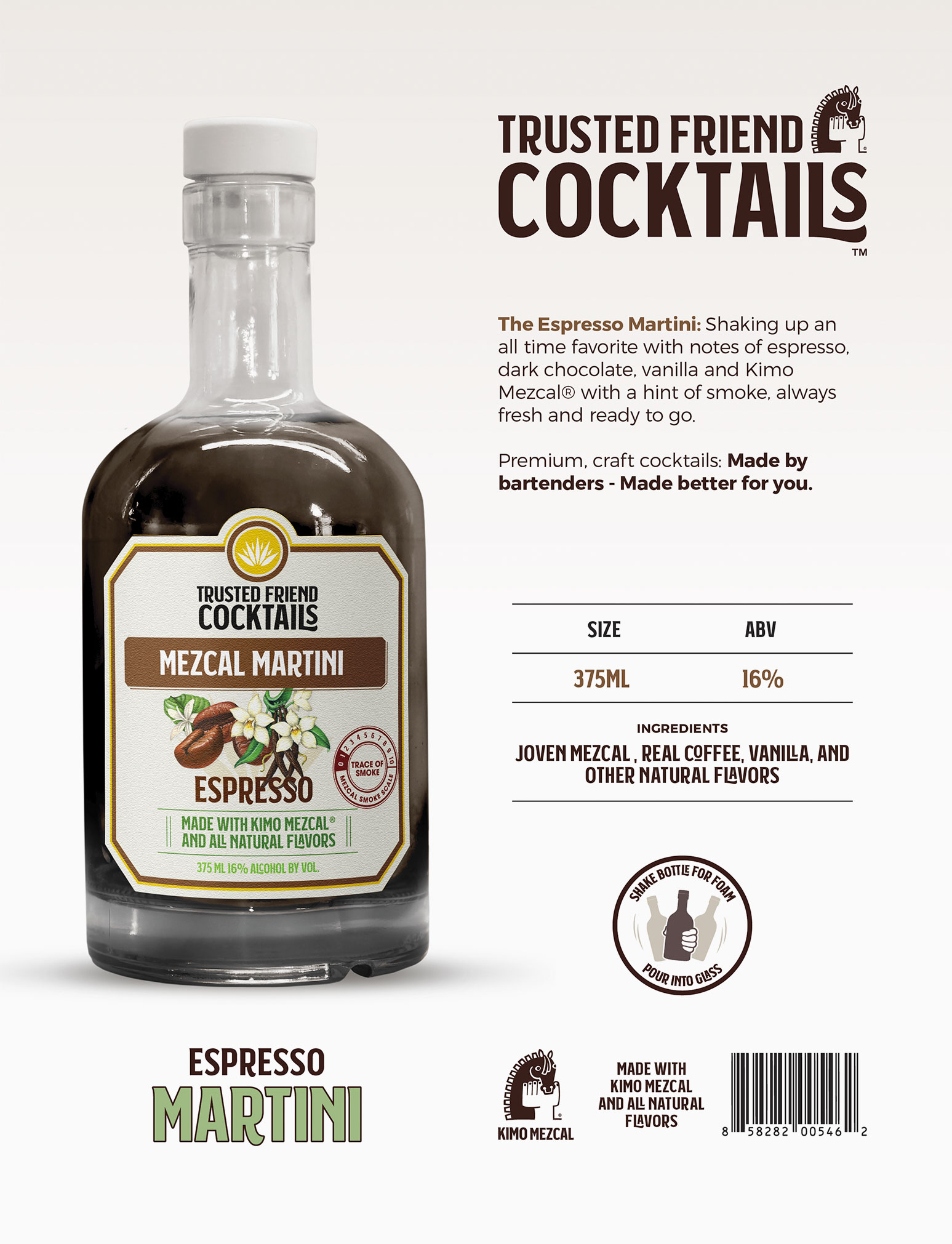 Trusted Friend Cocktails Espresso Martini Product Card