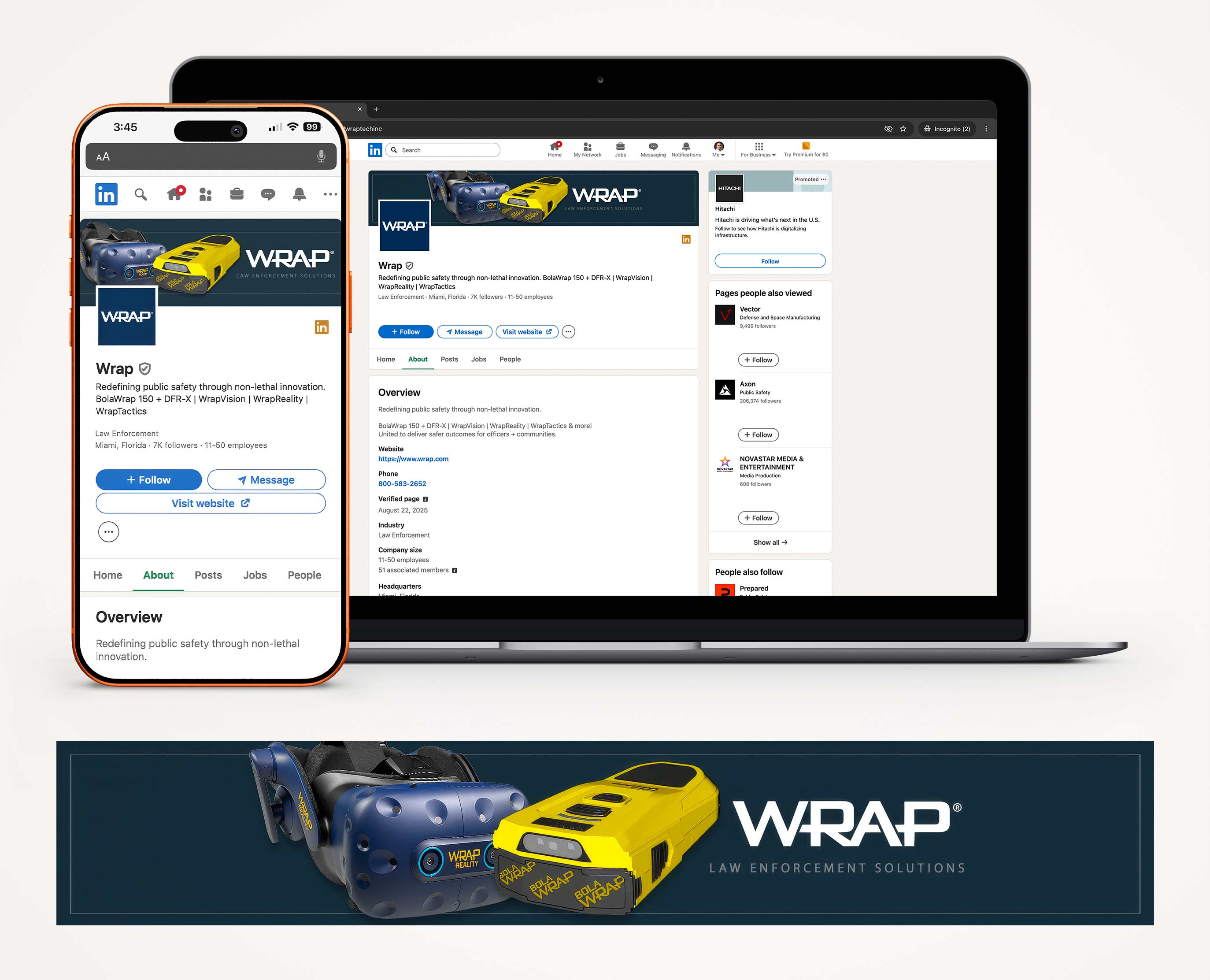 WRAP LinkedIn Banner - Option 4