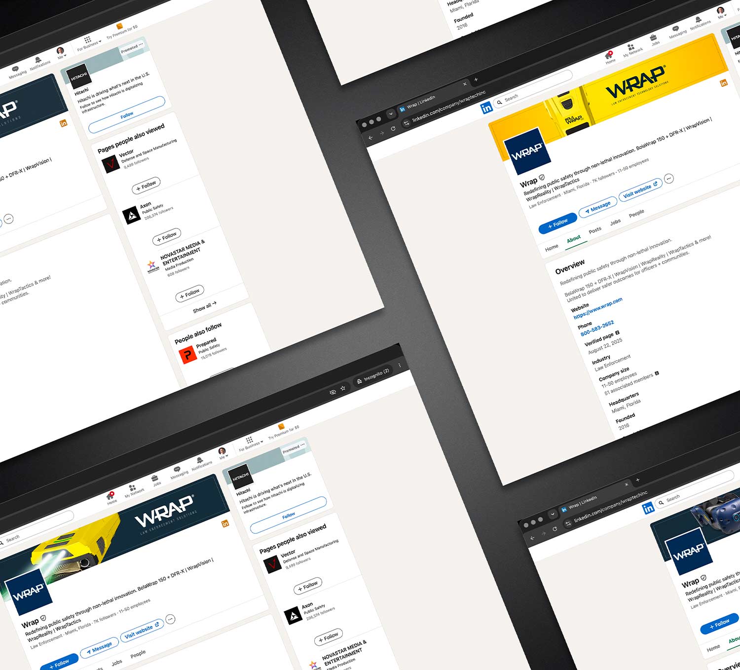 Wrap LinkedIn Banners