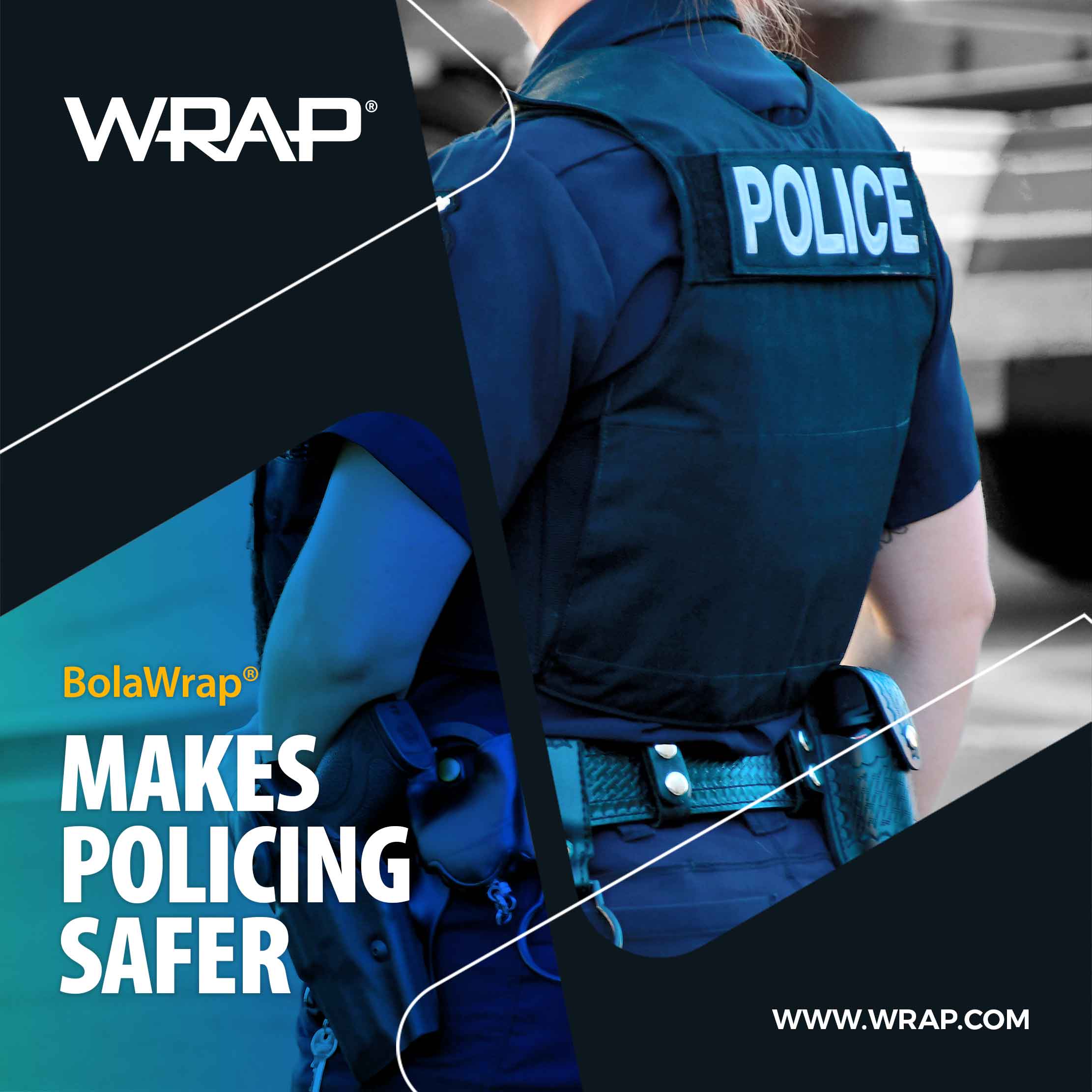 WRAP Safer Policing Facebook Landscape Ad